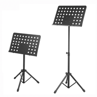Accessoires pour instruments de musique, support léger et portable, support de partitions pliable réglable avec sac