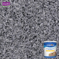 Revêtement extérieur en pierre texture roche granit peinture en aérosol naturel liquide marbrure effet pierre peinture avec acrylique principale matière première