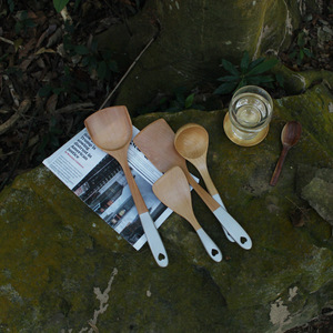 Beechwood Spatula Set 4 Pieces Nonstick Wooden Spoon Cooking Utensils Kitchen Tools - Product Image 4