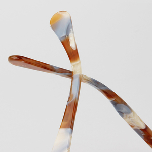 Lunettes de soleil surdimensionnées pour adultes, style œil de chat, unisexe, 2026, noires, élégantes, en acétate, de créateur - Product Image 5