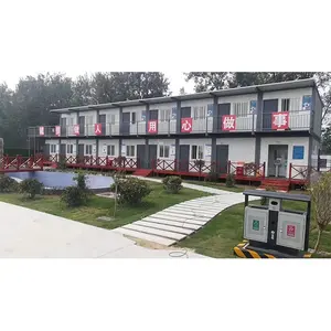 China Fábrica Rápido Montar Plataforma Estável Comercial Utilizado Container House Lidar