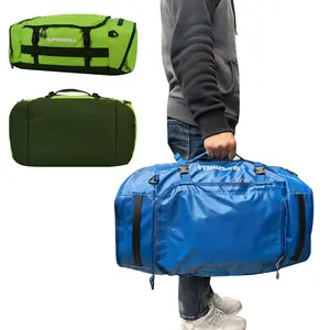 Custom Grande Capacidade Impermeável Mochila Sacos Alta Qualidade Weekender Esporte Fitness Viagem Ginásio Duffle Bag