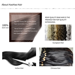 Extensions de cheveux russes <span class=keywords><strong>Haohao</strong></span> Invisible Weft Tape In, cheveux vierges, racines foncées, blond platine - Product Image 4
