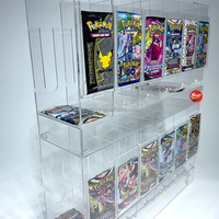 Support de Présentation en Gros SHP pour Packs ETB, Distributeur Acrylique Personnalisé à 6 Emplacements pour Cartes de Jeu YuGiOh TCG et Boosters