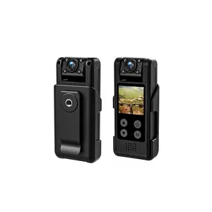 Máy ảnh cơ thể mini máy quay Video hiển thị kỹ thuật số Máy ghi âm tầm nhìn ban đêm với pin dự phòng Wifi máy ảnh cơ thể nhỏ