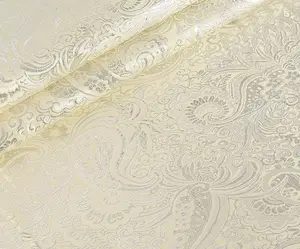 高品质150厘米宽度100% 涤纶中国金属锦缎面料 - Product Image 4