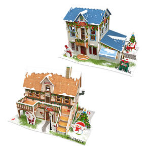 Kersthuis 3d Puzzel - Product Image 2