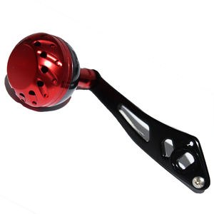 Mango de carrete de pesca de Metal mecanizado DIY, perilla de aluminio para carrete de tambor, tamaño de agujero de fundición, balancín de carrete de 8*5mm - Product Image 3