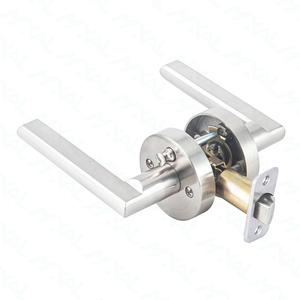 <span class=keywords><strong>Cerradura</strong></span> <span class=keywords><strong>de</strong></span> Puerta <span class=keywords><strong>de</strong></span> <span class=keywords><strong>Baño</strong></span> <span class=keywords><strong>de</strong></span> Doble Cara <span class=keywords><strong>de</strong></span> Alta Resistencia <span class=keywords><strong>de</strong></span> Aleación <span class=keywords><strong>de</strong></span> Zinc 2026 con Tirador, <span class=keywords><strong>Sin</strong></span> <span class=keywords><strong>Llave</strong></span>, Acabado Níquel Satinado, Hecho en China - Product Image 1