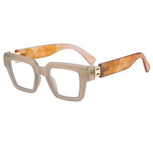 Rectangle Full Rim <b>Eyeglasses</b> <b>Frames</b> Anti Blue Light Blocking Unisex 9201 Lightweight Design - Product Image 3