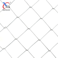 Cercado de eslabones de cadena de malla de diamante de red de alambre ciclónico galvanizado y PVC