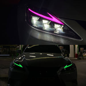 HCMOTIONZ Faros Delanteros RGB para Coche 2006-2013 IS350 C ISF IS <span class=keywords><strong>220d</strong></span> con Animación de Arranque DRL para <span class=keywords><strong>Lexus</strong></span> IS250 - Product Image 2