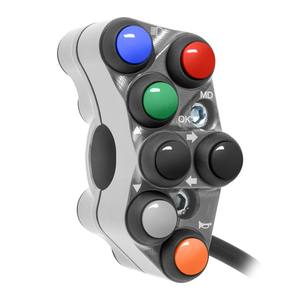 Interruttore Manubrio Sinistro per Aprilia Tuono V4 /RR /RF 2017/2020 (Titanio) - Product Image 3