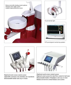 Digital Intelligent Premium Präzise Behandlung Foshan China Herstellung Innovativer New Style Dental Chair