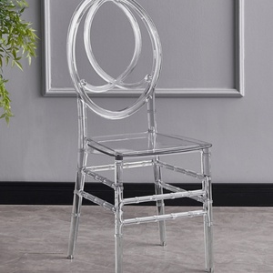 Sillas de Cristal Estilo Bambú para Salones de Banquetes de Hoteles, Sillas de Cristal Comerciales para Auditorios - Product Image 5