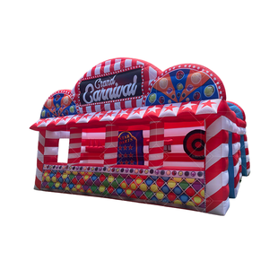 Équipement de <span class=keywords><strong>location</strong></span> gonflable en PVC commercial 4-en-1 Jeux de carnaval personnalisés <span class=keywords><strong>Location</strong></span> de fête de tente de château gonflable - Product Image 5