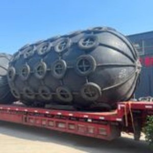 Defensa Neumática de Caucho Natural de Grado Industrial para Uso en Puertos y Hafenidades, Marca ZHH, Origen Shandong - Product Image 3