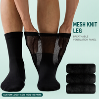 Chaussettes de cheville pour diabétiques en bambou, respirantes, à maille ventilée, sans couture, coupe ample, pour l'automne, conception libre et échantillons, vente en gros fabricant
