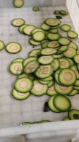 Découpeuse industrielle de légume fruit de rendement élevé pour le découpage en tranches d'avocat avec l'opération facile