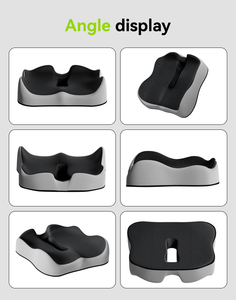 <span class=keywords><strong>Coussin</strong></span> de siège en mousse à mémoire de forme antidérapant, ergonomique, lavable et personnalisable Bellewins pour soulager la douleur et la fatigue liée à la position assise prolongée dans les voitures - Product Image 2
