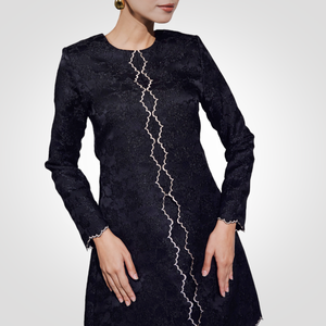 SIPO Nuevo Diseño Oem Odm Malasia Moda Baju Kurung Personalizable Con Bordado Único - Product Image 5