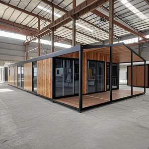 บ้านคอนเทนเนอร์แบบขยายได้ Sinoy รุ่น High <span class=keywords><strong>Cube</strong></span> พร้อมห้องใต้หลังคา ขนาด 40 ฟุต 3 ห้องนอน 2 ห้องน้ำ ใช้เป็นอพาร์ทเมนต์และโรงงาน - Product Image 4