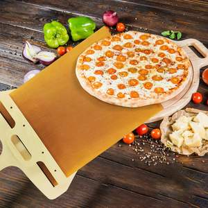 Nouveauté Fourniture de cuisine personnalisée Pala Pizza Scorrevole Pelle à pizza coulissante en bois pour un transfert pratique - Product Image 5