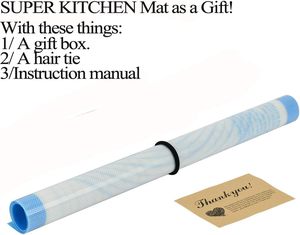 Customizable Kitchen Tools Reusable Non-Slip Silicone Pastry Dough <b>Rolling</b> Baking <b>Mat</b> With Measurements Prosuct - Product Image 3