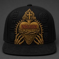 Casquette de baseball personnalisée avec broderie Old English, 6 panneaux, visière incurvée, style Dad Hat, streetwear urbain West Coast, vente en gros, faible MOQ