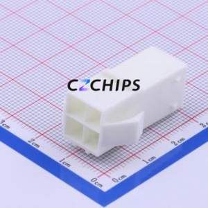 ZLR-04V Housing (Wire-to-Board / Wire-to-Wire) P=5mm Connector ( Jack Structure: 2x2P )( Pitch: 5mm )( Number of Rows: 2 ) - Product Image 1