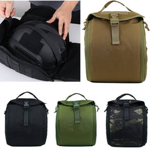 Tactische Molle Helmtas Voor Zware Gewatteerde Opbergruimte Voor Motor En Snelle Helmen, Verstelbare Schouderriem, Waterbestendig - Product Image 1
