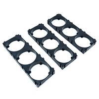 Soporte Modular Encajable para Baterías ABS+PC 32650, Espaciado: 34.5mm, Soporte para Celdas de Batería 32700 para Paquete de Baterías 32650 DIY