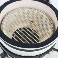 Barbecue Kamado en céramique de 13 pouces pour la vente en gros, mini fumoir à charbon de bois portable pour camping et jardin, four à pizza en forme d'œuf
