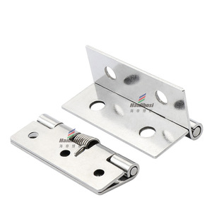 304 Stainless Steel <b>Spring</b> Hinge 15-55kg Automatic <b>Door</b> Closing With Adjustable Speed For Cabinet <b>Door</b> - Product Image 3