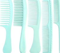 Ensemble de peignes à cheveux 5 pièces, peigne à queue de rat large et fin, multicolore, outil de coiffage et de démêlage pour filles, salon, soins quotidiens, Peine Rosa