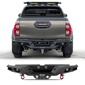 กันชนเหล็กหน้า-หลัง รุ่น F12 Series HAMER 4x4 สำหรับรถกระบะ TOYOTA HILUX REVO <span class=keywords><strong>ROGUE</strong></span> CONQUEST ปี 2021 2022 223 2024 - Product Image 2