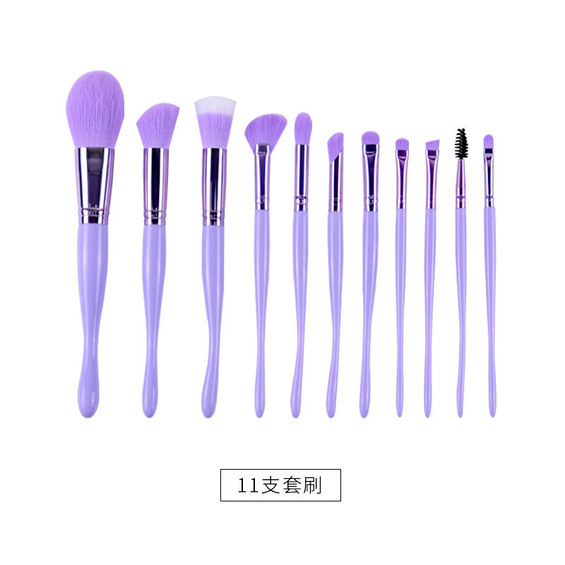 11pcs purple