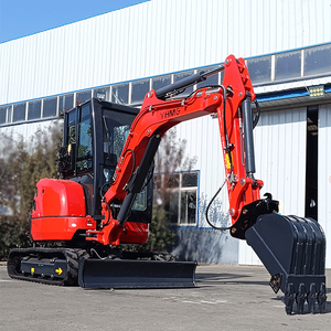 免费送货花园使用小型挖掘机2.5吨3.5吨小型挖掘机，带驾驶室履带式挖掘机迷你挖掘机出售 - Product Image 2