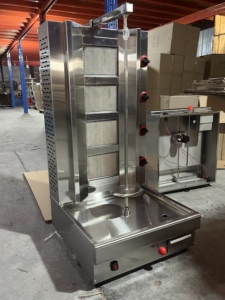 Grill per Shawarma a Infrarossi Lontani da 1,2 m, Macchina Automatica Commerciale da Tavolo a Gas GPL per Kebab di Pollo e Doner, Ideale per Feste - Product Image 2