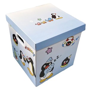 Boîte de rangement en carton rigide recyclé écologique personnalisée de grande taille, boîte d'emballage cadeau de haute qualité pour vêtements, chaussettes, livres - Product Image 4