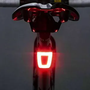 High bright USB Rechargeable Bicycle Light Safety Road Cycling Signal LED Headlight Helmet Taillight Warning rear light