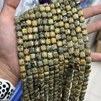 Perles cube en dés carrés à facettes Améthyste 8mm Agate Quartz Crystal DIY Jewelry Accessories Loose Beads DIY Craft
