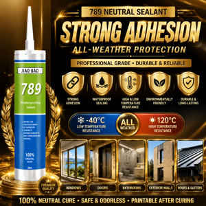 Waterproof Silicone Sealant for <b>Door</b> Window Construction for <b>Kitchen</b> Bathroom Marble <b>Curtain</b> Wall Glass Silicone Sealant - Product Image 1