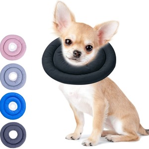 Venta caliente cómodo algodón mascota gato Anti lamer morder cuello protector cono perro gato Isabelino <span class=keywords><strong>Collar</strong></span> - Product Image 2