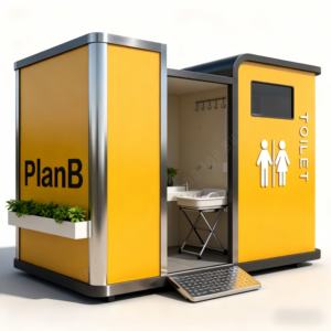 Inodoro Portátil para Emergencias y Desastres, de Rápida Instalación - Product Image 1