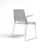 Chaise de conférence moderne, couleur vive, pour négociation, bureau, ordinateur, loisirs, travail, empilable, imperméable, multifonctionnelle, antidérapante