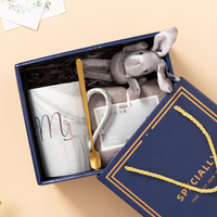 Ensemble de tasses créatives pour souvenirs, coffret cadeau pour mariages, cadeaux haut de gamme pour demoiselles d'honneur, cadeaux attentionnés