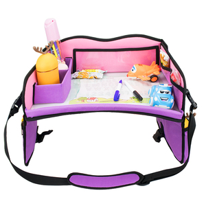 Personnalisé Épaule Enfants Bambin Dessin Jouer Activité Siège Table Pliable <span class=keywords><strong>Plateau</strong></span> De Voyage Pour Enfants En <span class=keywords><strong>Voiture</strong></span> - Product Image 2