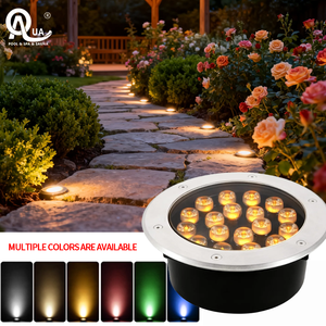 Luces LED Sumergibles para Piscina Water Crown Guangdong, Acero Inoxidable, IP68, Resistentes al Agua, para Instalación en el Suelo - Product Image 3
