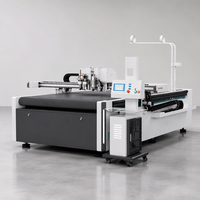 Máquina de Corte y Trazado Digital CNC Automática para Calcomanías Modificadas, Impresión de Adhesivos Acrílicos, Cartón y Tablero KT